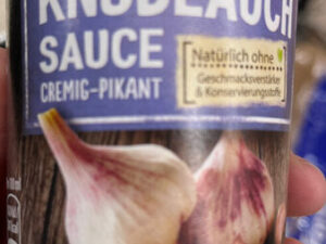 Kuehne Sauce Knoblauch 250 ml Fl