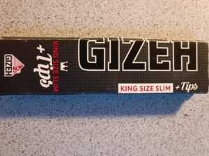 Papier Gizeh Ks Slim + Tips 34 st Pk