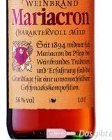 Mariacron Weinbrand 36% Vol. 0,7 l Fl