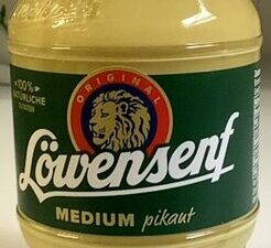 Loewensenf Senf Medium 250 ml Gl
