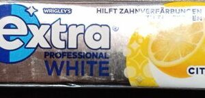 Wrigley's Extra Prof White Cit 10 st Pk