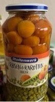 Stollenwerk Erbsen S.f. Mit Karot. 660 g Gl