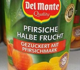 Del Monte Pfirsiche 1/2 Gez Fm 420 g Ds