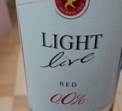 LIGHT LIVE Light live red wine 0,0% 0,75-l