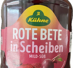 Kuehne Rote Bete Scheiben 670 g Gl