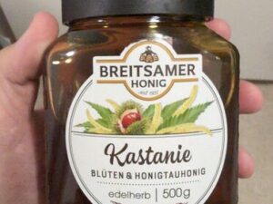 Breitsamer Honig Kastanie 500 g Gl