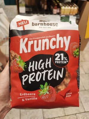 Barnhouse Krunchy High Prot,Bio 450 g Bt