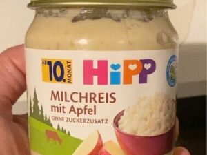 Milchreis Apfel 10M