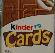 Ferrero Kinder Cards 2X12,8 g