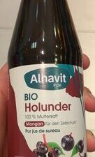 Alnavit Holunder Saft 0,33 l Fl