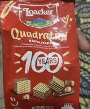 Loacker Quadratini Napolitaner 125 g Bt