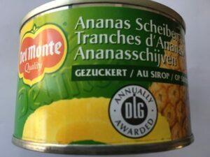 DEL MONTE ANANASSCHEIBEN GEZUCK 235G DS 24000003649