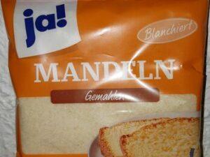 JA! MANDELN GEMAHLEN BLANC 100G BT 4337256434232